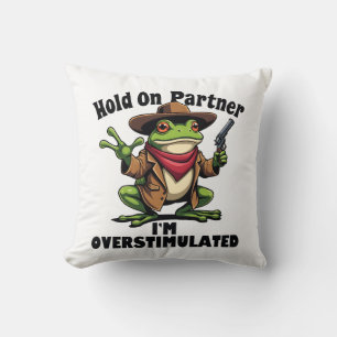 Håll kvar på partner i'm överstimulerad Frog ADHD Kudde