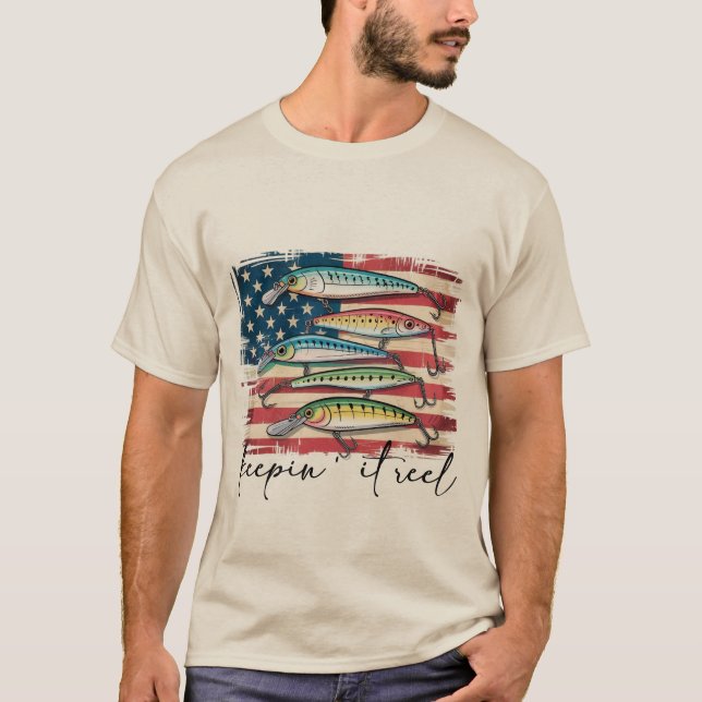 Håll kvar Reel T Shirt (Framsida)