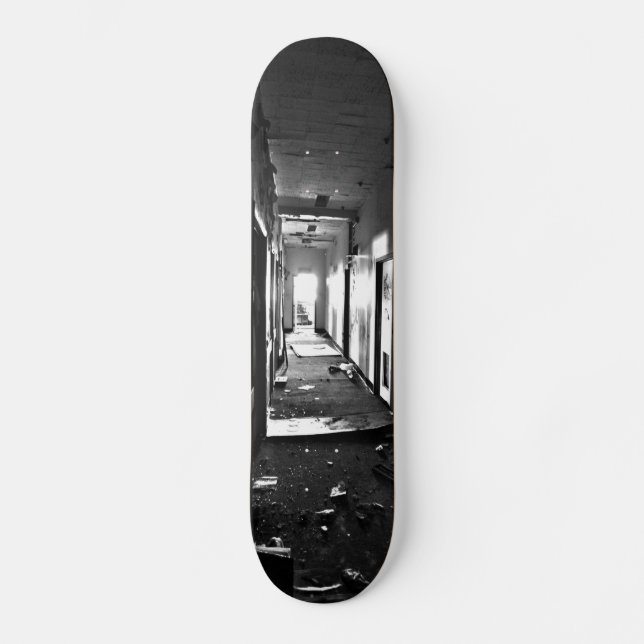 Hall långt skateboard bräda 20,5 cm (Framsida)