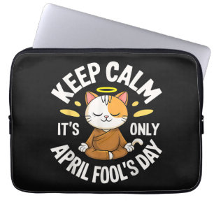 Håll lugn, det är bara aprilskämt laptop fodral