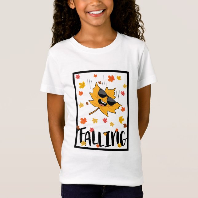 Håll lugn & falla t shirt (Framsida)