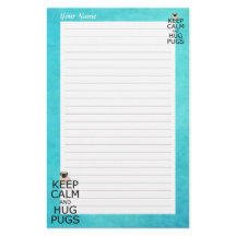 Håll lugn krama pugs Personlig