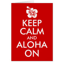 Håll lugn och Aloha på Hibiskus