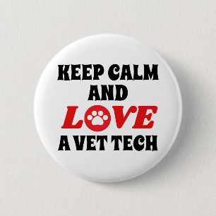 Håll lugn och älska en VetTech Knapp
