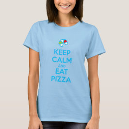 Håll lugn och ät pizza 1 t shirt