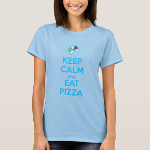 Håll lugn och ät pizza 1 t shirt