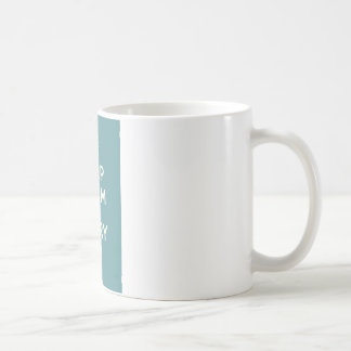 Håll lugn och bär på kaffemugg