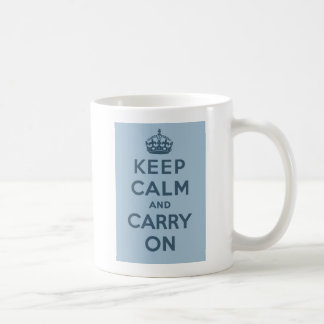 Håll lugn och bär på kaffemugg
