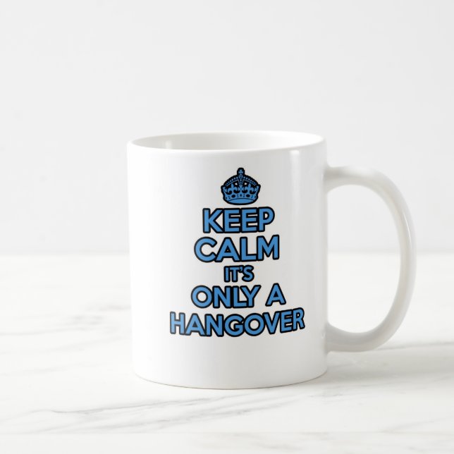 Håll lugn och bär på muggen - det är endast ett kaffemugg (Höger)