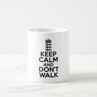 Håll lugn och bär på syrsa kaffemugg