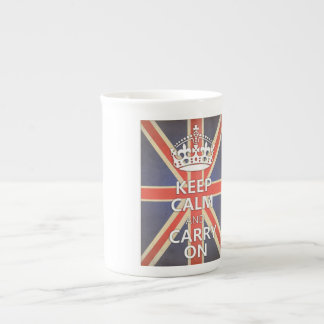 Håll lugn och bär på United Kingdom den fackliga Benporslin Mugg