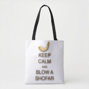 Håll lugn och blåsa en shofar all över toto/hä tygkasse