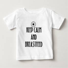 Håll lugn och Breastfeed Tröja