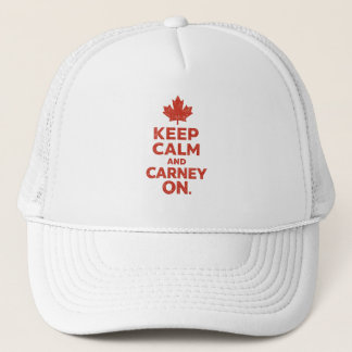Håll lugn och Carney vidare lönnlöv T-shirt Keps