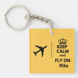 Håll lugn och flyga vidare & Flygplan, Rolig anpas