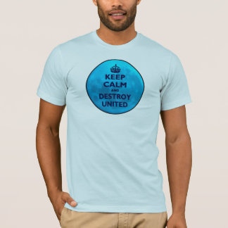Håll lugn och förstör enigt tee shirt