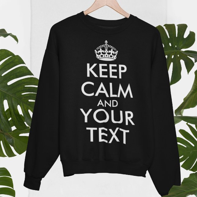 Håll lugn och fortsätt - Skapa dig själv T Shirt (Skapare uppladdad)