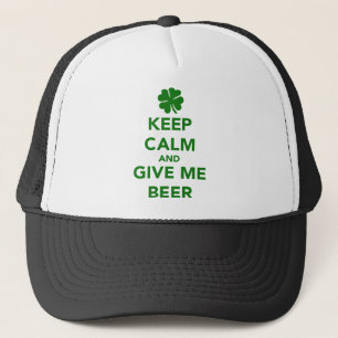 Håll lugn och ge mig dagen för ölSt. Patricks Keps