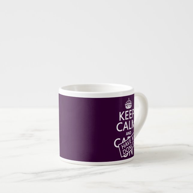 Håll lugn och ha en munk espressomugg (Framsida höger)