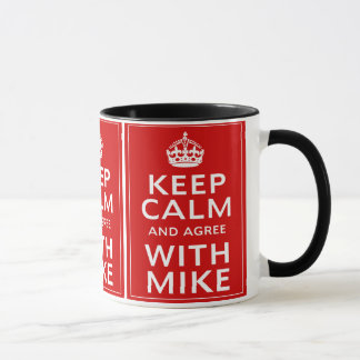 Håll lugn och instämma med Mike Mugg