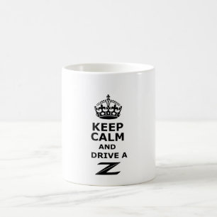 Håll lugn och kör ett Z Kaffemugg