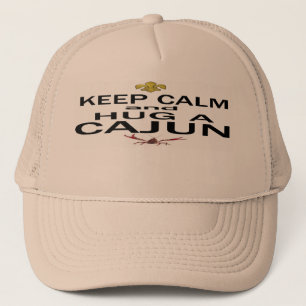 Håll lugn och krama en Cajun Keps