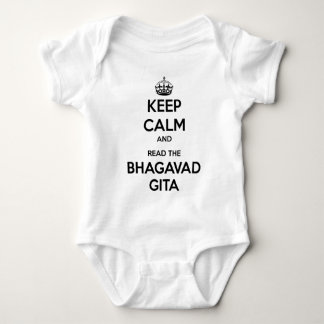 Håll lugn och läs Bhagavaden Gita Tee