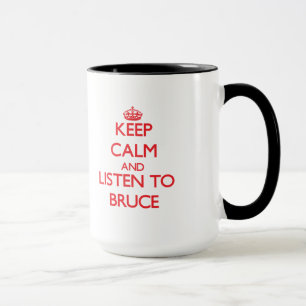 Håll lugn och lyssna till Bruce Mugg