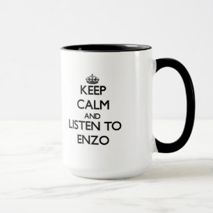 Håll lugn och lyssna till Enzo Mugg