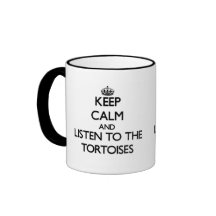 Håll lugn och lyssna till sköldpaddorna