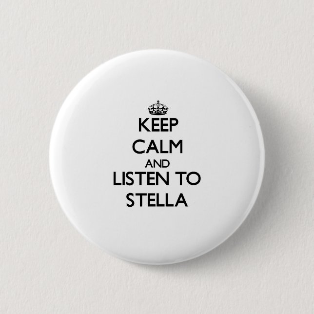Håll lugn och lyssna till Stella Knapp (Framsida)