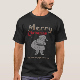 Håll lugn och ring i julen-skjorta t shirt