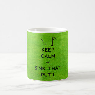 Håll lugn och sänk den putten kaffemugg