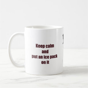 Håll lugn och sätt en ispacke på den kaffemugg