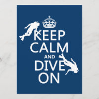 Håll lugn och (scuba) dyka vidare (i valfri färg)