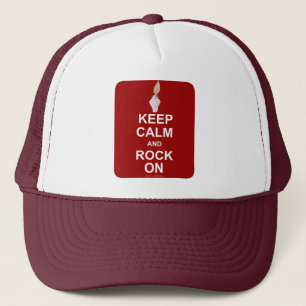 Håll lugn Rocka på Keps