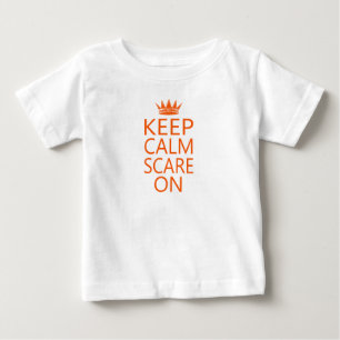Håll lugn Skräck På Krontröja T Shirt