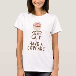 Håll lugn & ta en Cupcake Tröja