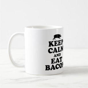 HÅLL LUGNAT & ÄTA BACONMUGGEN KAFFEMUGG