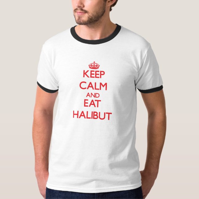 Håll lugnat och äta hälleflundran tee (Framsida)