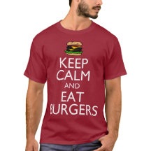 Håll lugnat och äta hamburgare