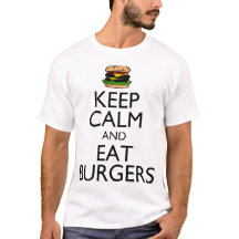 Håll lugnat och äta hamburgare