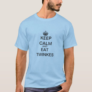 HÅLL LUGNAT OCH ÄTA TWINKES T-SHIRT