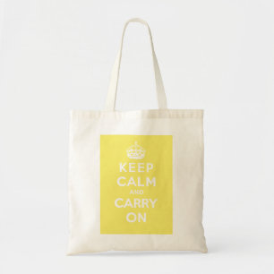 Håll lugnat och bär On_BAG_LEMON MARÄNG Tygkasse