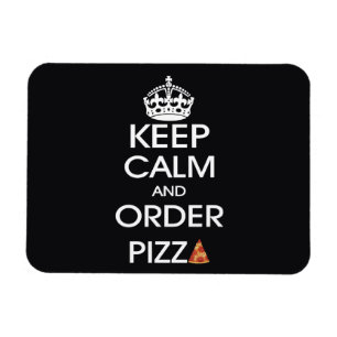 Håll lugnat och beställa Pizza Magnet
