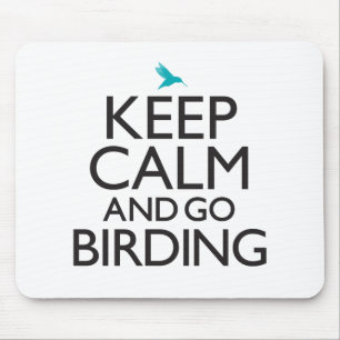 Håll lugnat och gå Birding Musmatta