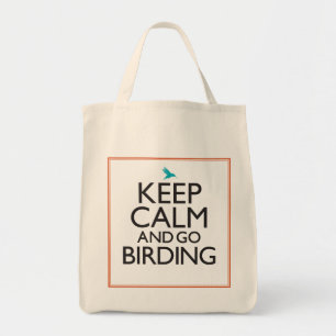 Håll lugnat och gå Birding Tygkasse