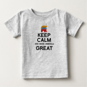 Håll lugnat och gör Amerika underbar T Shirt