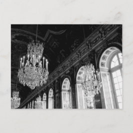 Hall med Chandeliers Vykort