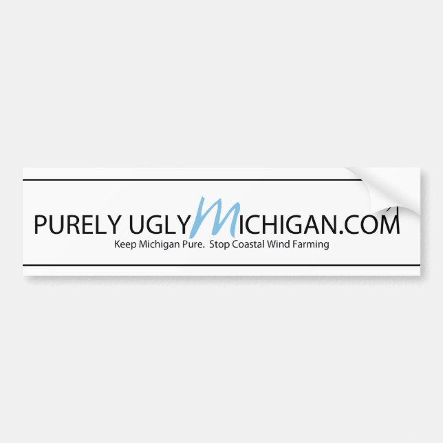håll michigan ren bildekal (Framsidan)